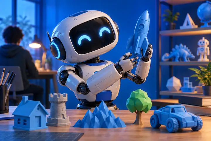 Robot character example