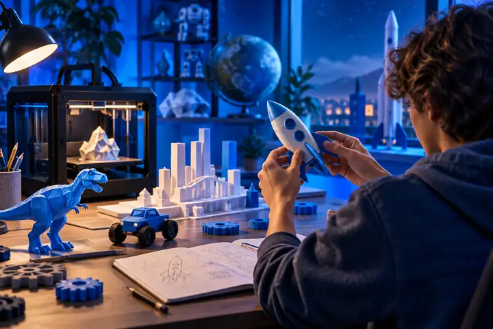 Tinkercad is a free web app for 3D design, electronics, and coding, trusted by over 100 million people around the world.