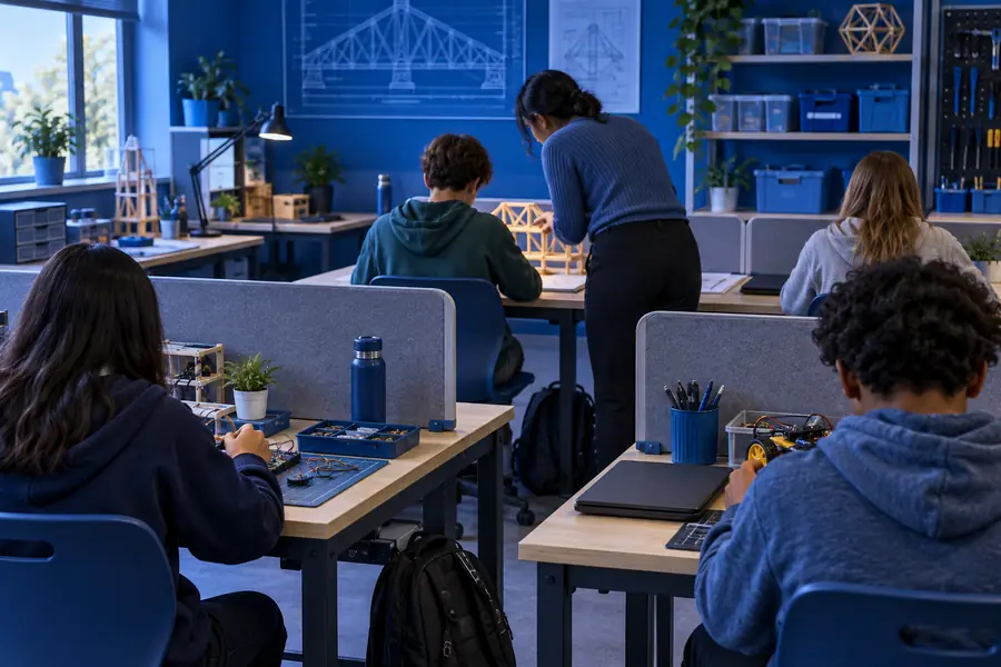 Shared design workspace representing a visible project